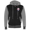 Unisex Heavyweight Varsity Full-Zip Hooded Sweatshirt Thumbnail