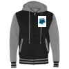 Unisex Heavyweight Varsity Full-Zip Hooded Sweatshirt Thumbnail