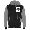 Unisex Heavyweight Varsity Full-Zip Hooded Sweatshirt Thumbnail