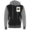 Unisex Heavyweight Varsity Full-Zip Hooded Sweatshirt Thumbnail
