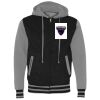 Unisex Heavyweight Varsity Full-Zip Hooded Sweatshirt Thumbnail