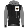 Unisex Heavyweight Varsity Full-Zip Hooded Sweatshirt Thumbnail