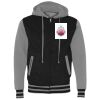 Unisex Heavyweight Varsity Full-Zip Hooded Sweatshirt Thumbnail