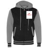 Unisex Heavyweight Varsity Full-Zip Hooded Sweatshirt Thumbnail