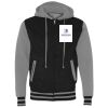 Unisex Heavyweight Varsity Full-Zip Hooded Sweatshirt Thumbnail