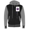 Unisex Heavyweight Varsity Full-Zip Hooded Sweatshirt Thumbnail