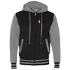 Unisex Heavyweight Varsity Full-Zip Hooded Sweatshirt Thumbnail