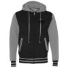 Unisex Heavyweight Varsity Full-Zip Hooded Sweatshirt Thumbnail