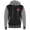 Unisex Heavyweight Varsity Full-Zip Hooded Sweatshirt Thumbnail