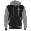 Unisex Heavyweight Varsity Full-Zip Hooded Sweatshirt Thumbnail