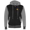 Unisex Heavyweight Varsity Full-Zip Hooded Sweatshirt Thumbnail