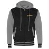 Unisex Heavyweight Varsity Full-Zip Hooded Sweatshirt Thumbnail
