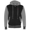 Unisex Heavyweight Varsity Full-Zip Hooded Sweatshirt Thumbnail