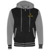 Unisex Heavyweight Varsity Full-Zip Hooded Sweatshirt Thumbnail