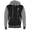 Unisex Heavyweight Varsity Full-Zip Hooded Sweatshirt Thumbnail