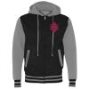 Unisex Heavyweight Varsity Full-Zip Hooded Sweatshirt Thumbnail