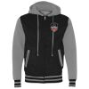 Unisex Heavyweight Varsity Full-Zip Hooded Sweatshirt Thumbnail