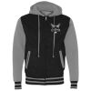 Unisex Heavyweight Varsity Full-Zip Hooded Sweatshirt Thumbnail