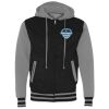 Unisex Heavyweight Varsity Full-Zip Hooded Sweatshirt Thumbnail