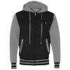 Unisex Heavyweight Varsity Full-Zip Hooded Sweatshirt Thumbnail