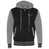Unisex Heavyweight Varsity Full-Zip Hooded Sweatshirt Thumbnail