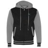 Unisex Heavyweight Varsity Full-Zip Hooded Sweatshirt Thumbnail
