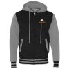 Unisex Heavyweight Varsity Full-Zip Hooded Sweatshirt Thumbnail