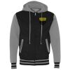 Unisex Heavyweight Varsity Full-Zip Hooded Sweatshirt Thumbnail