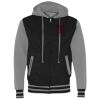 Unisex Heavyweight Varsity Full-Zip Hooded Sweatshirt Thumbnail