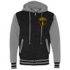 Unisex Heavyweight Varsity Full-Zip Hooded Sweatshirt Thumbnail