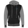 Unisex Heavyweight Varsity Full-Zip Hooded Sweatshirt Thumbnail