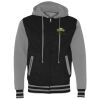 Unisex Heavyweight Varsity Full-Zip Hooded Sweatshirt Thumbnail