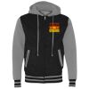 Unisex Heavyweight Varsity Full-Zip Hooded Sweatshirt Thumbnail
