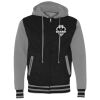 Unisex Heavyweight Varsity Full-Zip Hooded Sweatshirt Thumbnail
