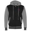 Unisex Heavyweight Varsity Full-Zip Hooded Sweatshirt Thumbnail