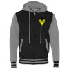 Unisex Heavyweight Varsity Full-Zip Hooded Sweatshirt Thumbnail