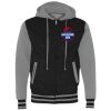 Unisex Heavyweight Varsity Full-Zip Hooded Sweatshirt Thumbnail