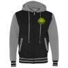 Unisex Heavyweight Varsity Full-Zip Hooded Sweatshirt Thumbnail