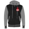 Unisex Heavyweight Varsity Full-Zip Hooded Sweatshirt Thumbnail