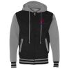 Unisex Heavyweight Varsity Full-Zip Hooded Sweatshirt Thumbnail
