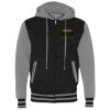 Unisex Heavyweight Varsity Full-Zip Hooded Sweatshirt Thumbnail