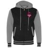 Unisex Heavyweight Varsity Full-Zip Hooded Sweatshirt Thumbnail