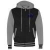 Unisex Heavyweight Varsity Full-Zip Hooded Sweatshirt Thumbnail
