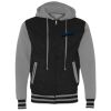 Unisex Heavyweight Varsity Full-Zip Hooded Sweatshirt Thumbnail