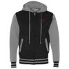 Unisex Heavyweight Varsity Full-Zip Hooded Sweatshirt Thumbnail
