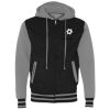Unisex Heavyweight Varsity Full-Zip Hooded Sweatshirt Thumbnail