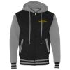 Unisex Heavyweight Varsity Full-Zip Hooded Sweatshirt Thumbnail