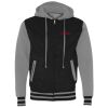 Unisex Heavyweight Varsity Full-Zip Hooded Sweatshirt Thumbnail