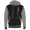 Unisex Heavyweight Varsity Full-Zip Hooded Sweatshirt Thumbnail