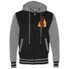 Unisex Heavyweight Varsity Full-Zip Hooded Sweatshirt Thumbnail
